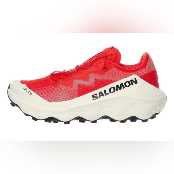 Salomon Salomon S/Lab Ultra Glide Red and White Running Shoes, size 13 - Picture 1 of 7
